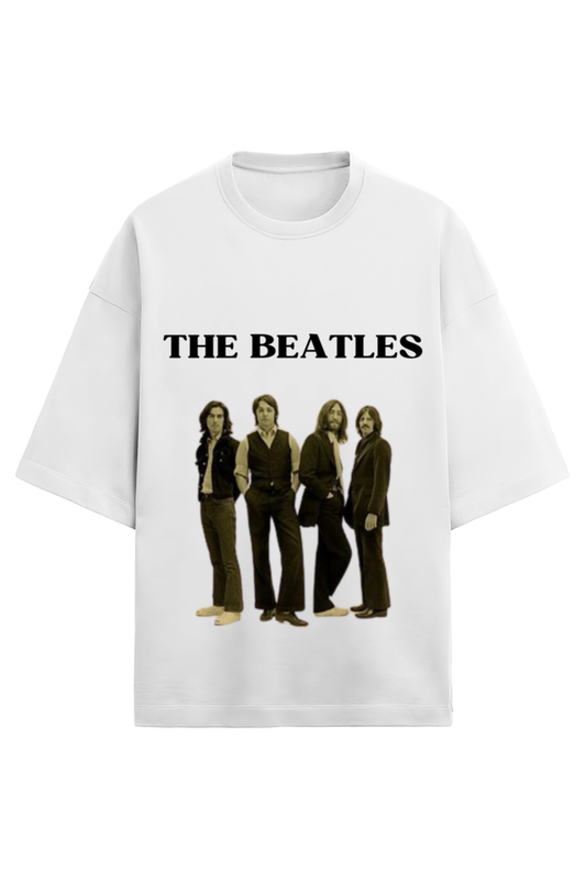 THE BEATLES Heavy-Weight Oversized T-Shirt