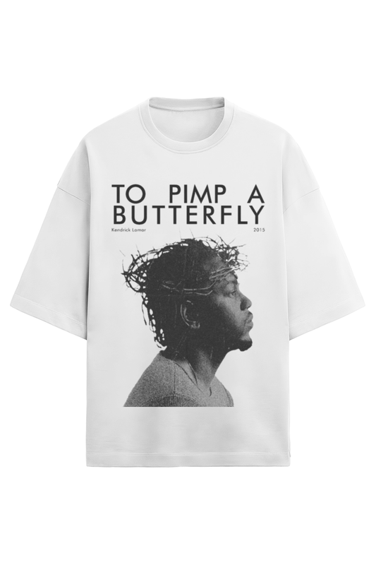 LAMBER Butterfly Edition Heavy-Weight Oversized T-Shirt