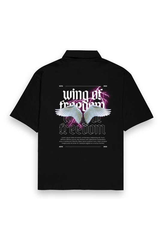 WINGS OF FREEDOM Unisex Oversized Shirt