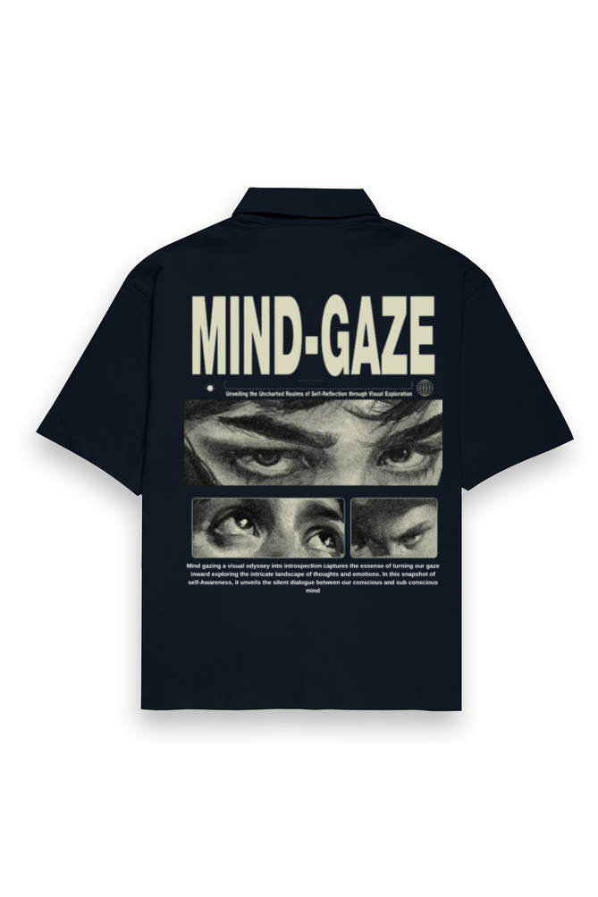 MIND GAZE Unisex Oversized Shirt