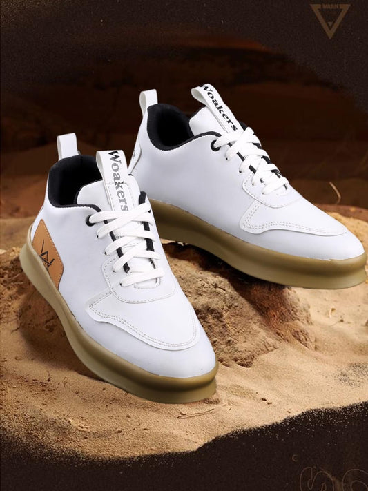 Men's White Casual Sneakers