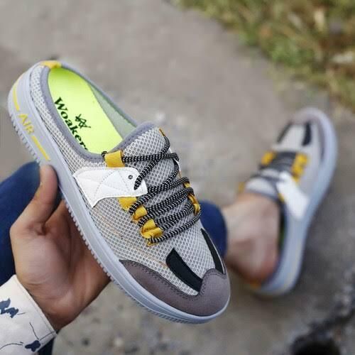 Men's Grey Casual Sneakers