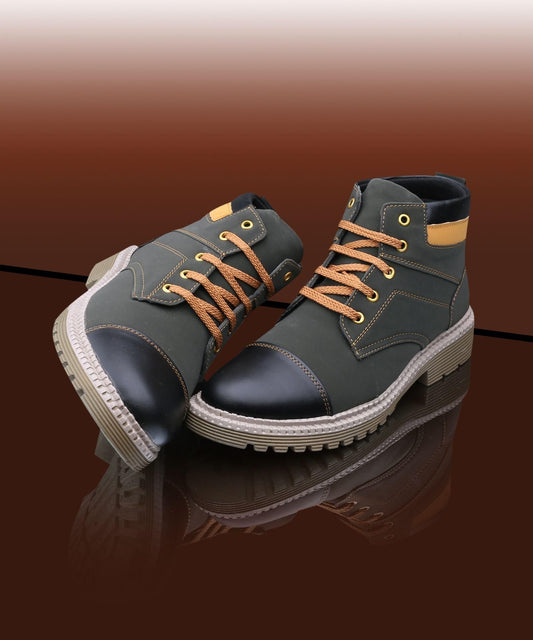 Men's Canvas upper stylish Boots